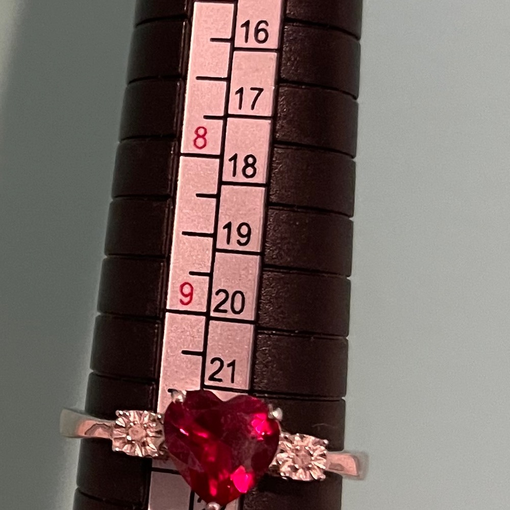 Size 10 Ruby Ring! - Picture 4 of 4